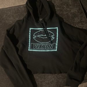 Dixxon Vixxon cropped hoodie